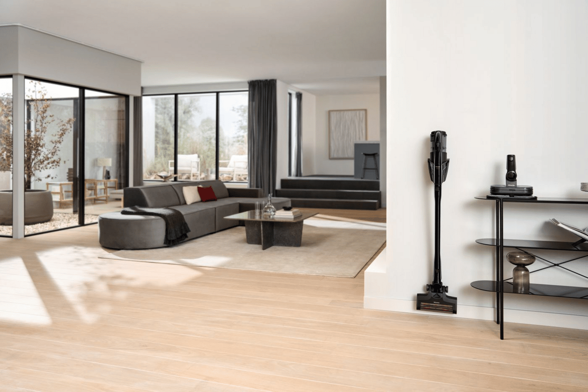 MIELE Triflex HX3 Aqua Şarjlı Dikey Süpürge Siyah - görsel 4