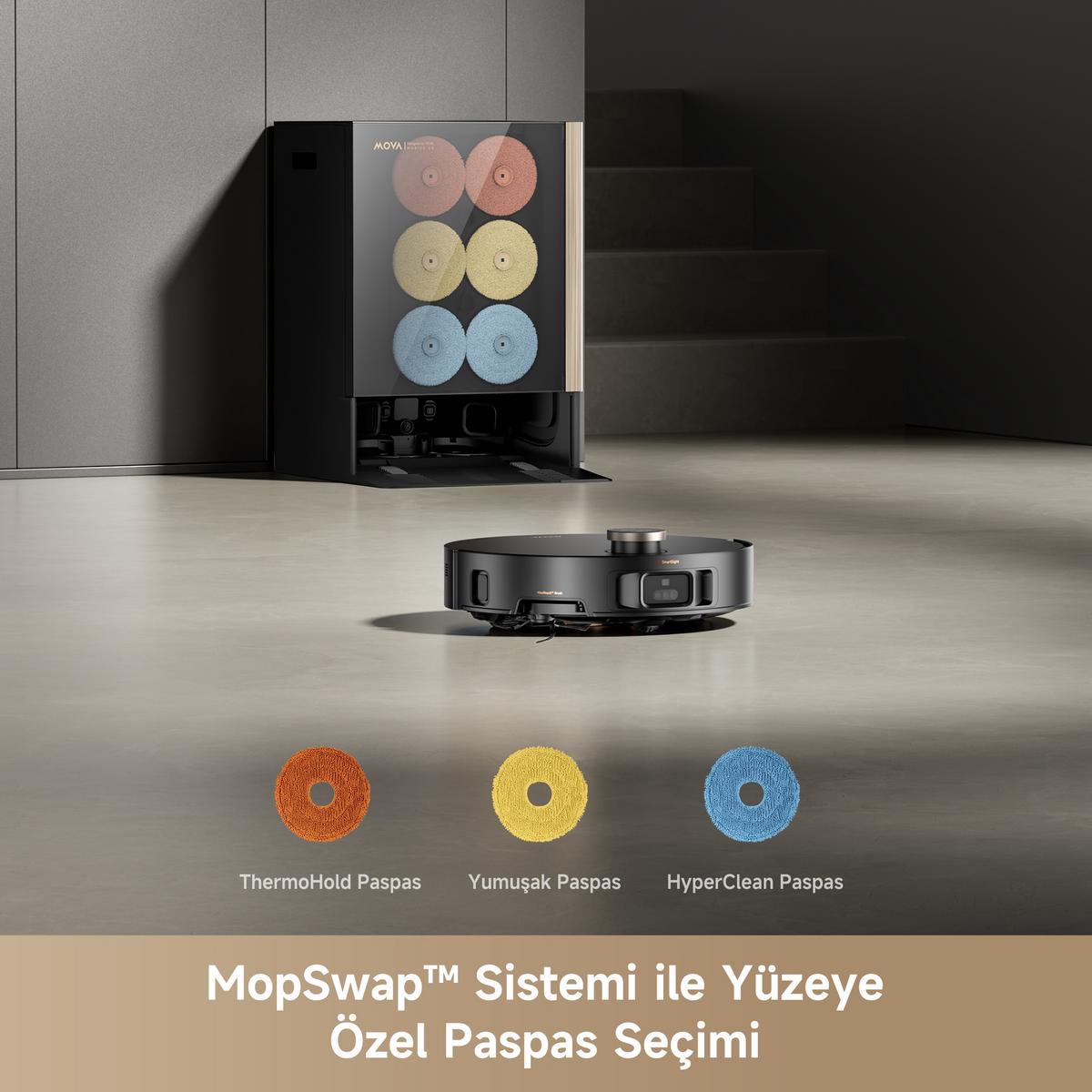MOVA Mobius 60 İstasyonlu Robot Süpürge - görsel 4