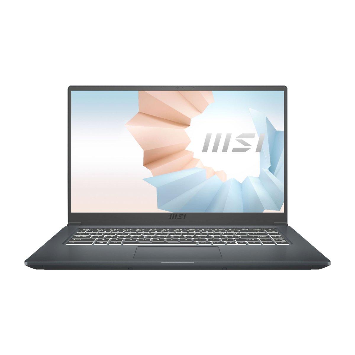 MSI Modern 15 - Intel Iris Xe · Intel Core i5-1334U · 16GB RAM · 512GB SSD · 15.6" FHD · FreeDOS, Gri - görsel 2