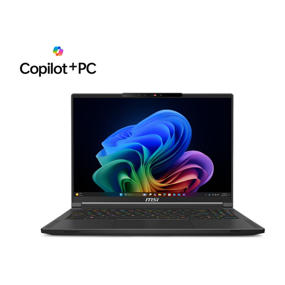 MSI Stealth 16 AI+ B3WI-003TR - GeForce RTX 5080 16GB (105W) · Intel Core Ultra 9 386H · 32GB RAM · 1TB SSD · 16'' QHD+ 2560x1600 240Hz OLED · Windows 11 Home, Siyah - görsel 2