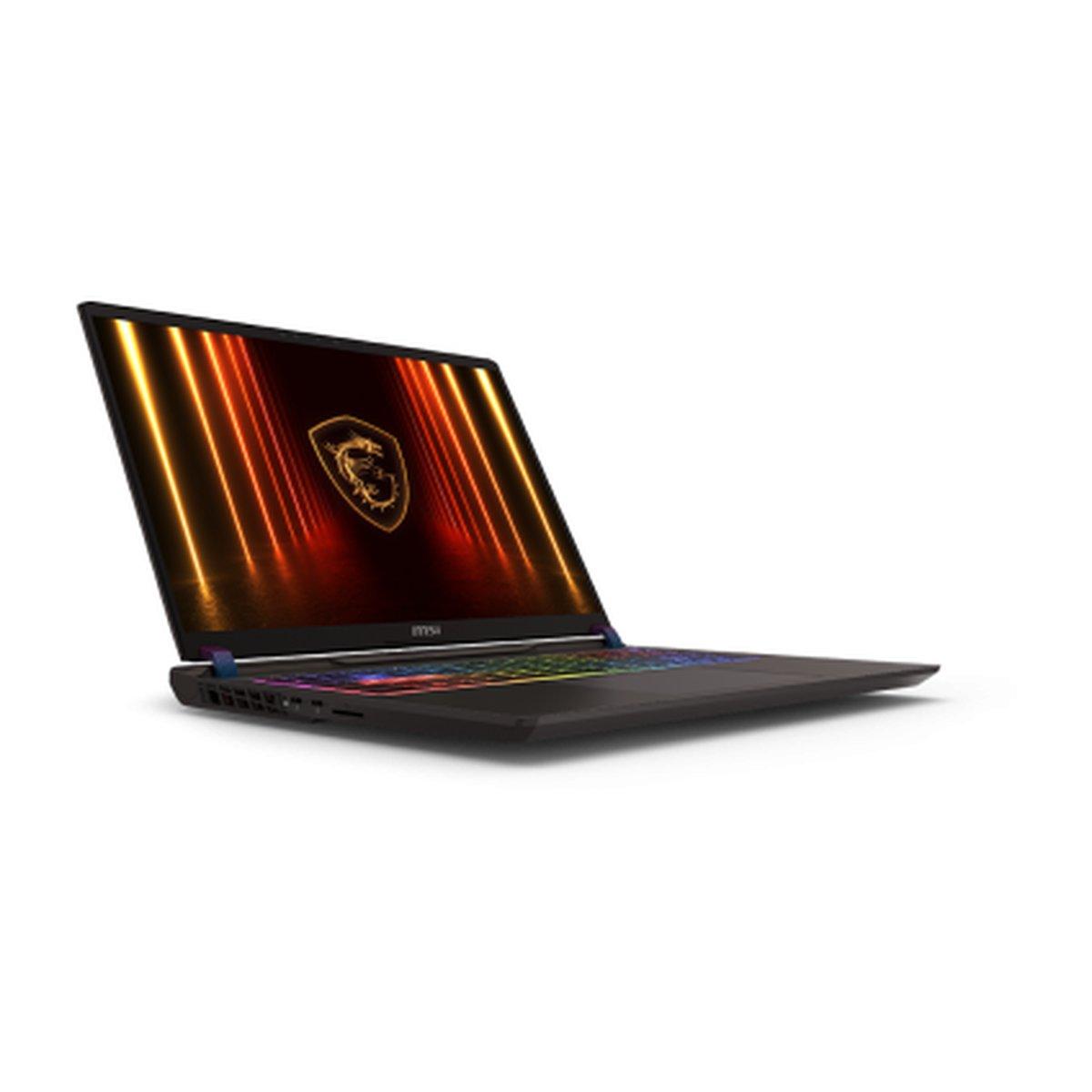 MSI Vector 16 HX AI - RTX 5080 (175W) · Intel Core Ultra 9 275HX · 40GB RAM · 1TB SSD · 16" QHD+ 240Hz · Windows 11 Pro, Siyah