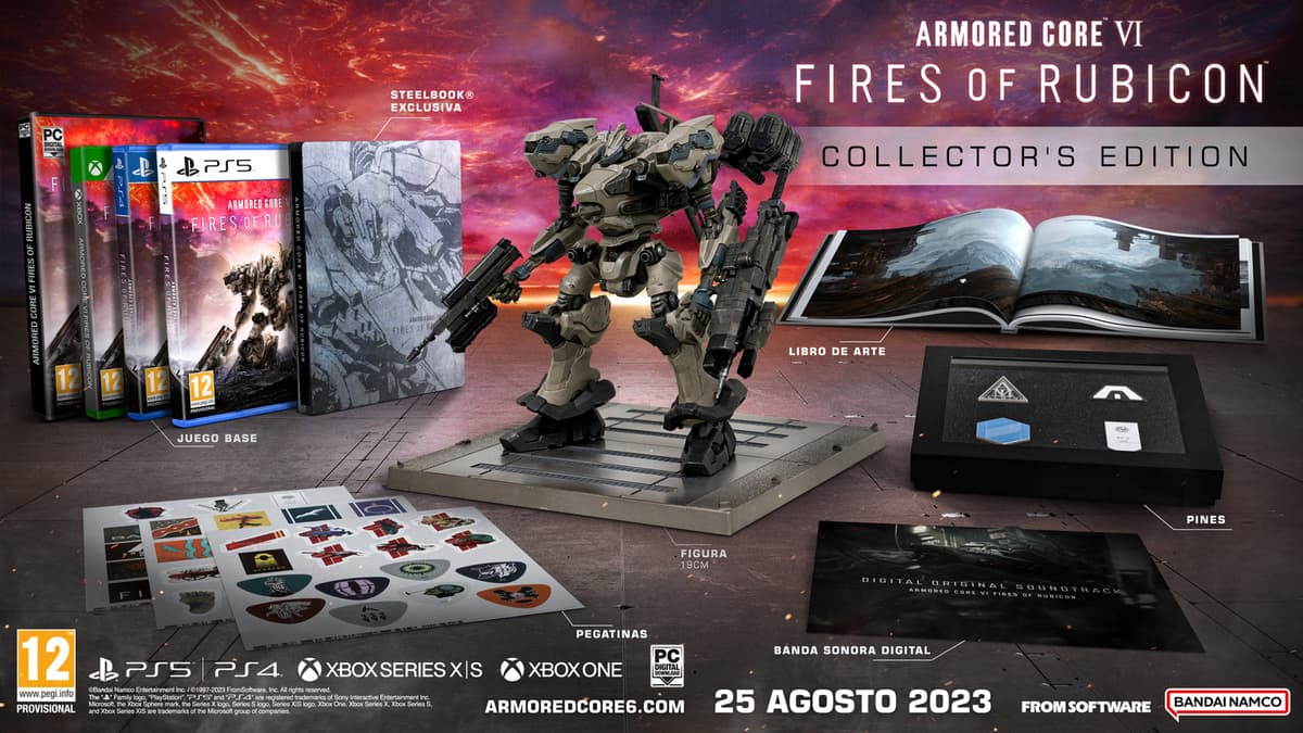 NAMCO BANDAI (ATARI) Armored Core VI Fires Of Rubicon - Collectors Edition PlayStation 5 - görsel 2