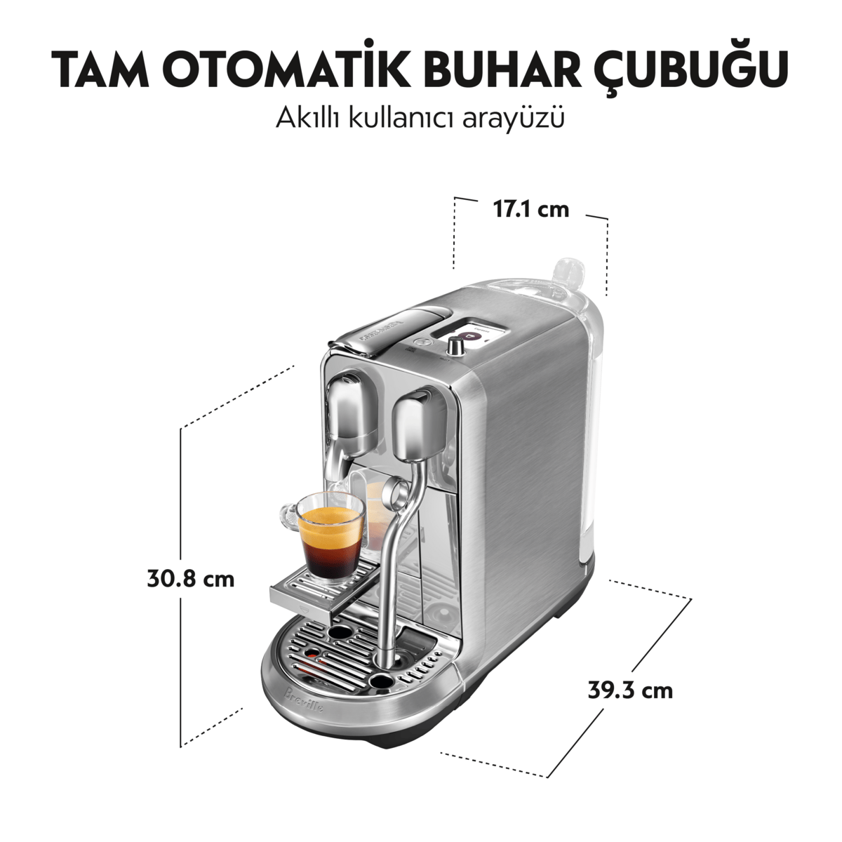 NESPRESSO J520 Creatista Plus Süt Çözümlü Kahve Makinesi - görsel 2