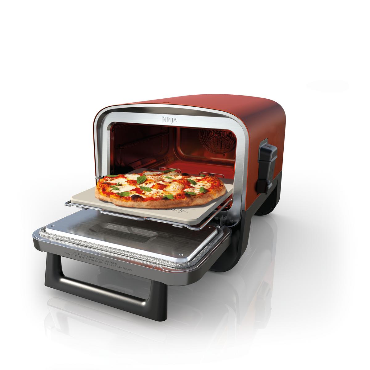 NINJA Woodfire Elektrikli Outdoor Fırın Artisan Pizza Maker ve BBQ Smoker - görsel 2