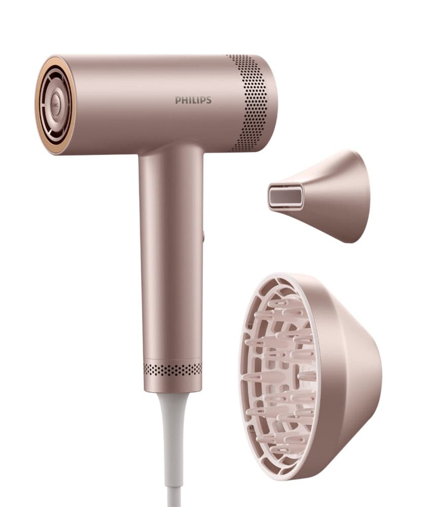 Philips 8000 Serisi BHD837/10 ThermoShield Advanced Saç Kurutma Makinesi (Şampanya Pembesi)