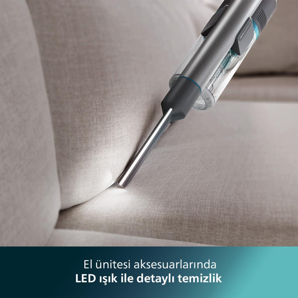 PHILIPS Aqua Plus 8000 Serisi XC8057/01 Islak Kuru Şarjlı Dikey Süpürge - görsel 3