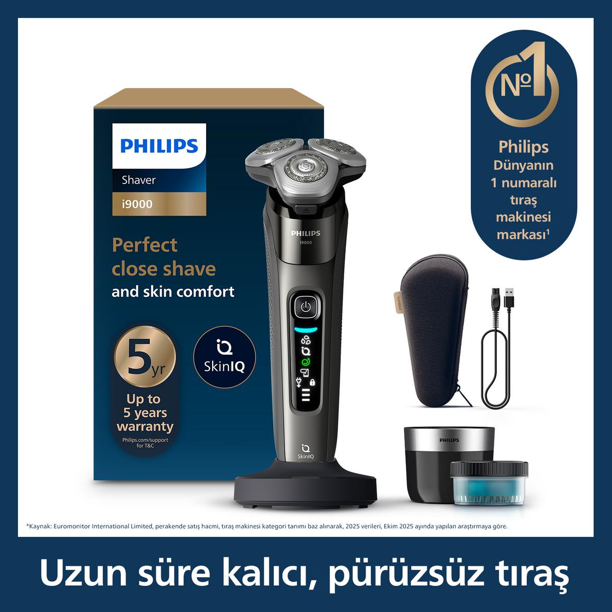 PHILIPS X9002/30 i9000 Skin IQ Teknolojisi Tıraş Makinesi - görsel 2