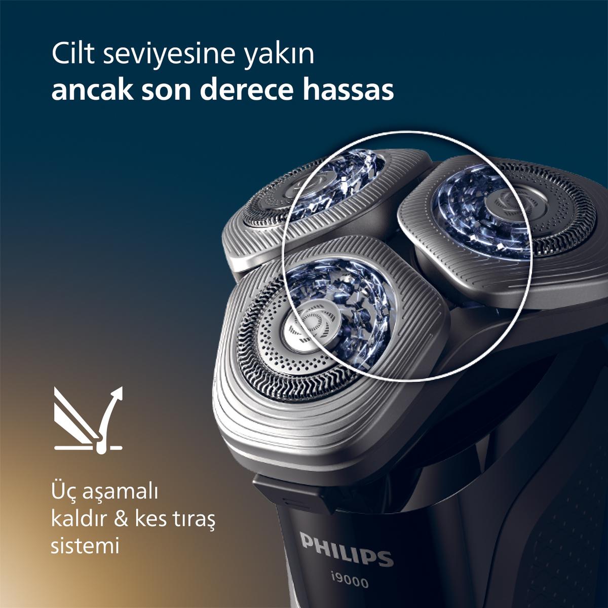 PHILIPS X9002/30 i9000 Skin IQ Teknolojisi Tıraş Makinesi - görsel 3