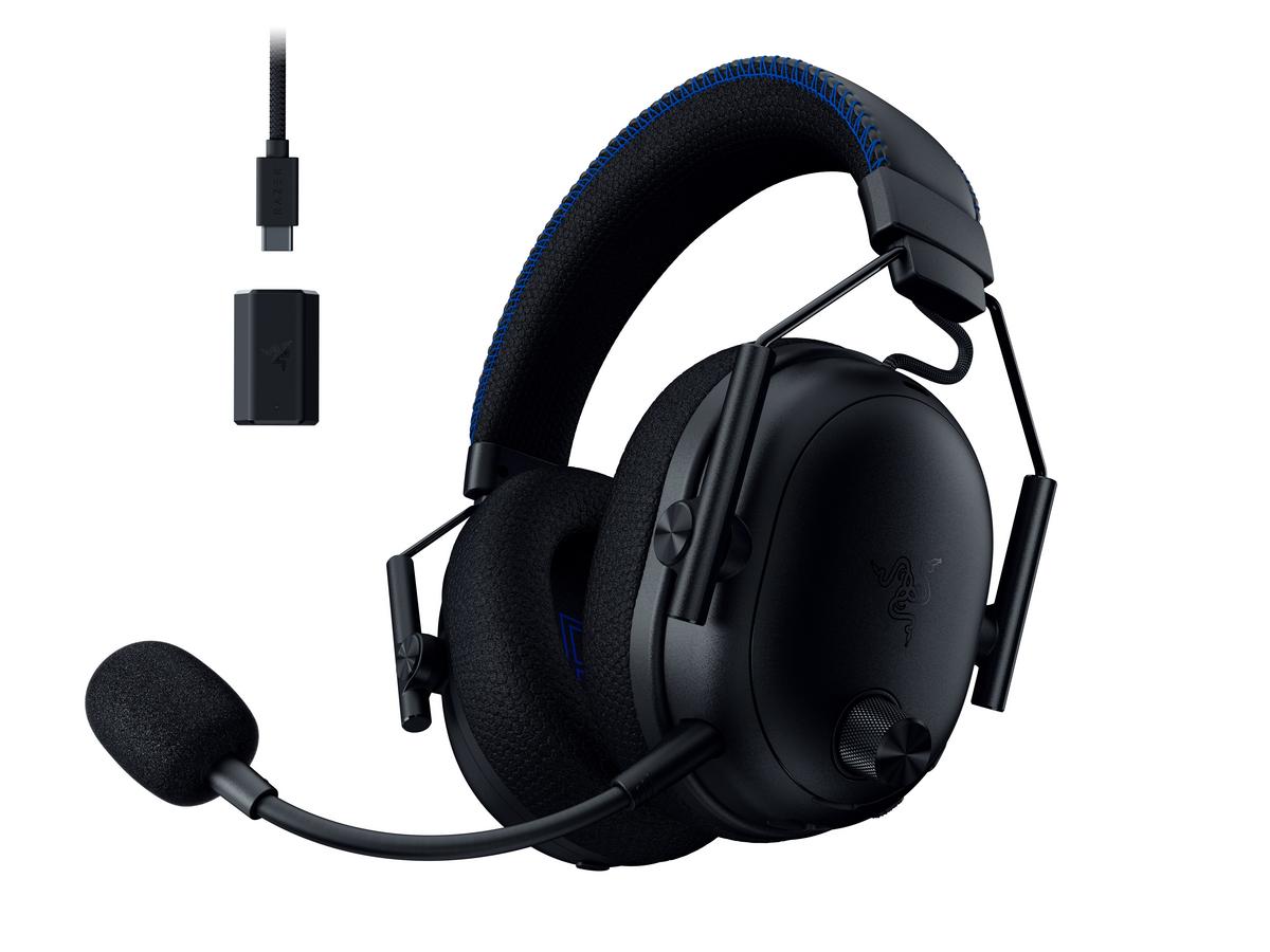 RAZER Blackshark V3 Pro PS5 Oyuncu Kulak Üstü Kulaklık Siyah - görsel 2