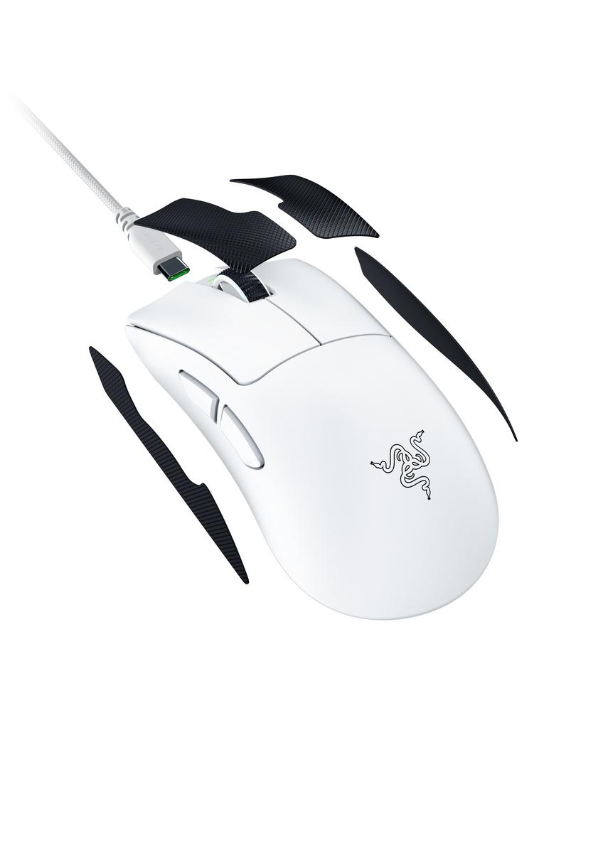 RAZER Deathadder V4 Pro Kablosuz Mouse Beyaz - görsel 4