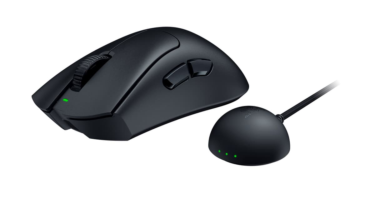 RAZER Deathadder V4 Pro Kablosuz Mouse Siyah - görsel 4