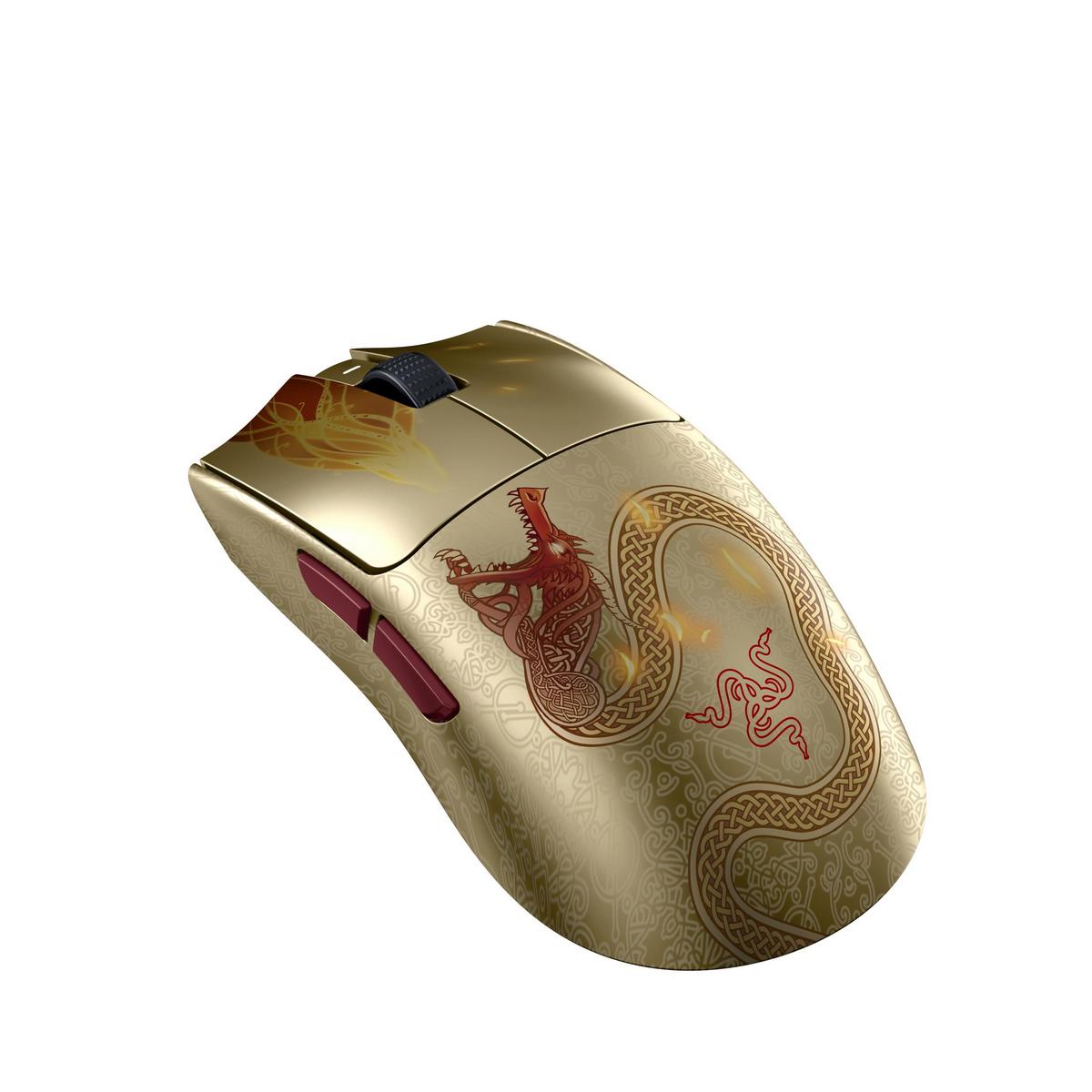 RAZER Viper V3 Pro CS2 Edition Kablolu/Kablosuz Gaming Mouse Altın Sarısı - görsel 3