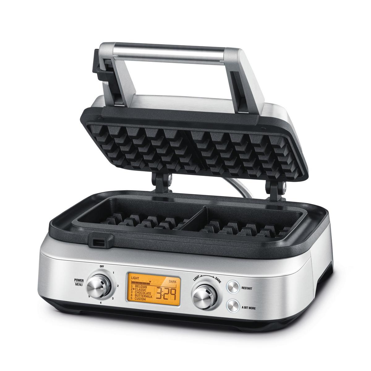 SAGE BWM620 The Smart Waffle Pro Waffle Makinesi Gümüş - görsel 2