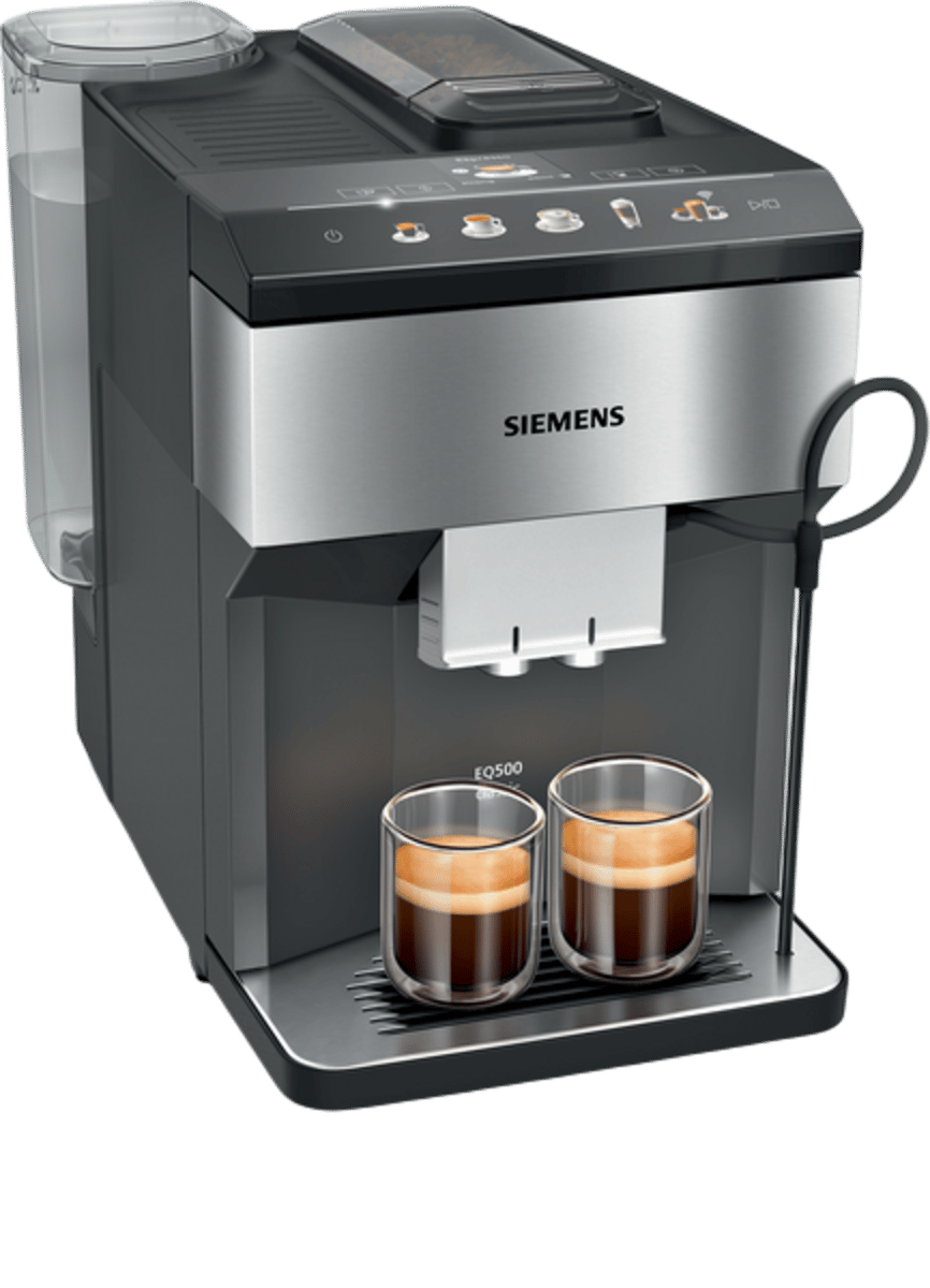 SIEMENS TP516RX3 EQ500 Classic Connect Paslanmaz Çelik Çıkarılabilir Su Tanklı Tam Otomatik Kahve Makinesi Siyah