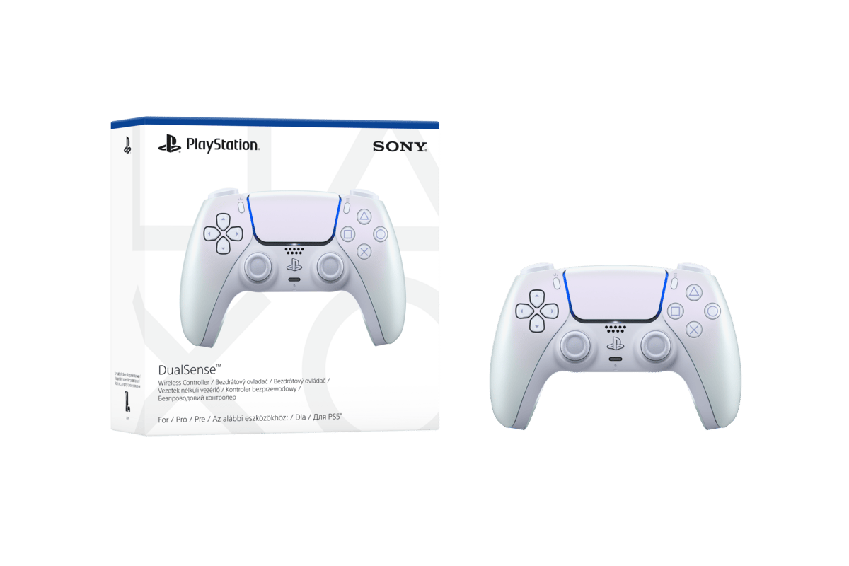 SONY PS5 Dualsense/Chrm Pearl/EAS Kontrol Cihazı Beyaz - görsel 2