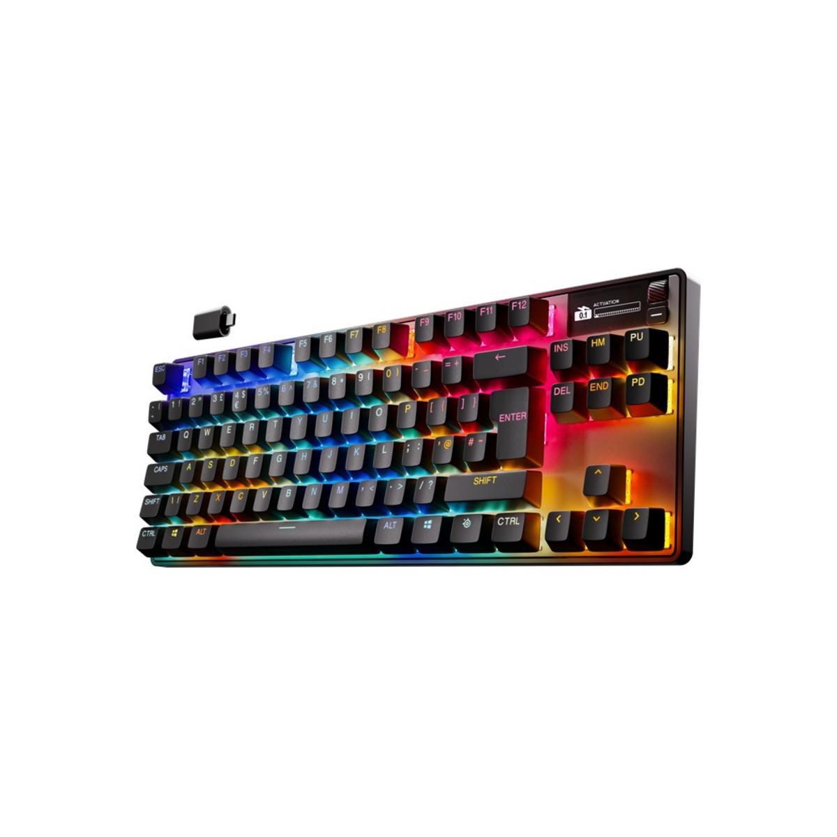 STEELSERIES Apex Pro TKL Wireless Mekanik Q Gaming Klavye Gen 3 UK - görsel 4