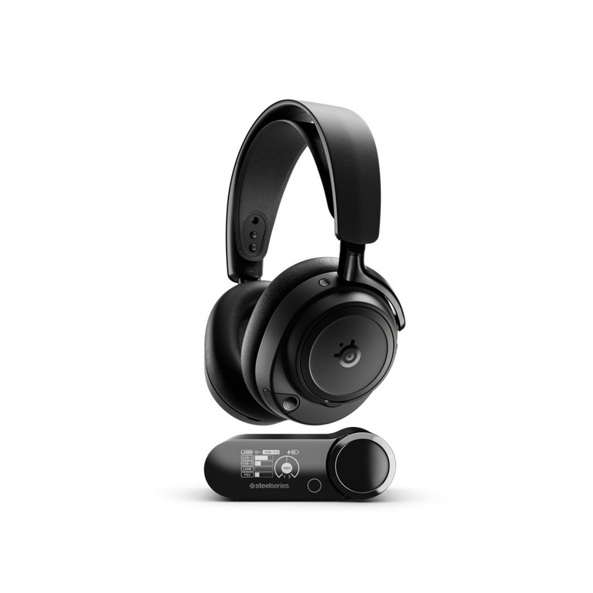 STEELSERIES Arctis Nova Elite Hi-Res Wireless Gaming Kulak Üstü Kulaklık Siyah - görsel 4