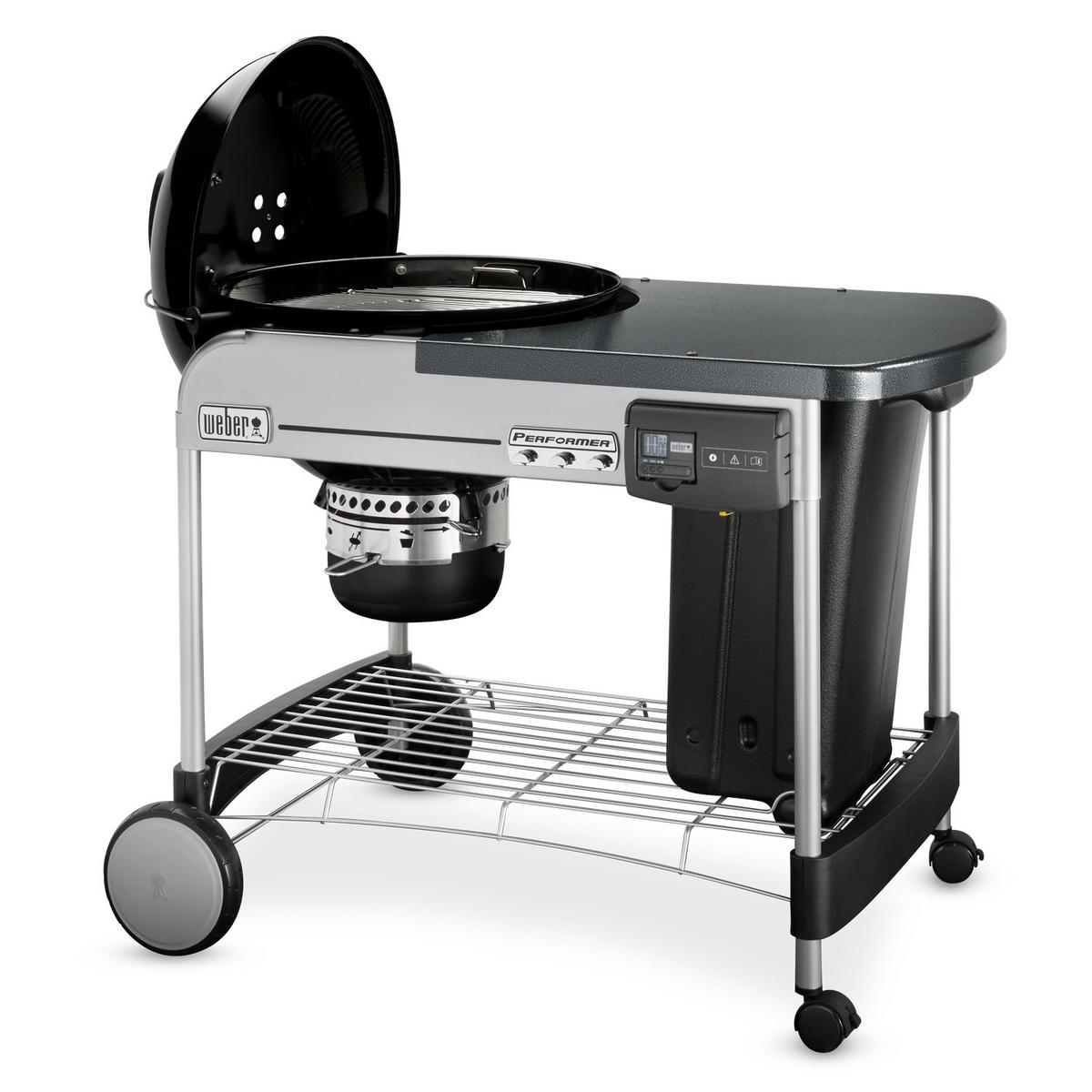 WEBER 15501004 Performer Deluxe GBS 57 cm Kömürlü Barbekü Siyah - görsel 2