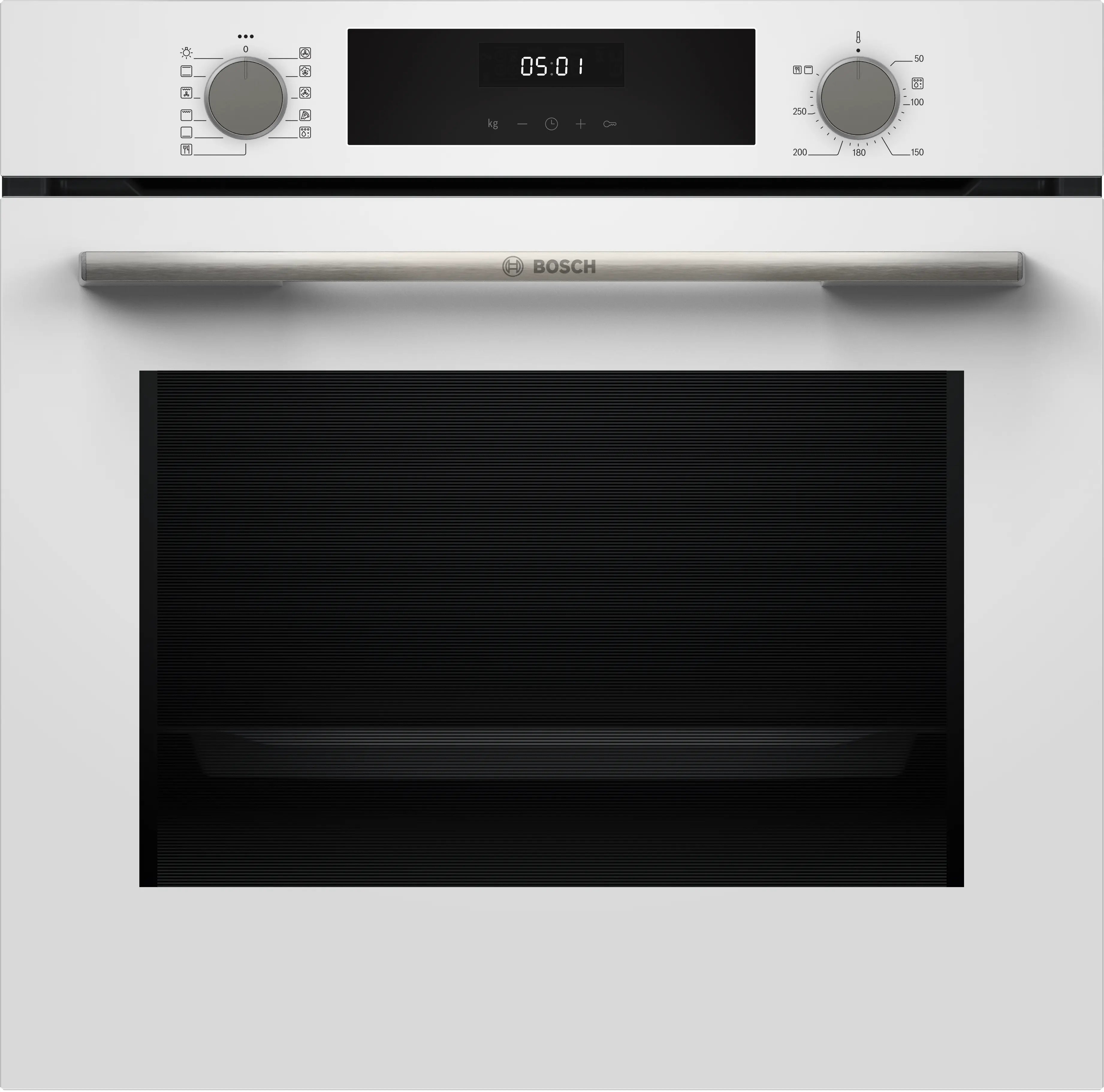 Bosch Serie 4 Buhar Destekli Ankastre Fırın 60 x 60 cm Beyaz HUA717BV0T