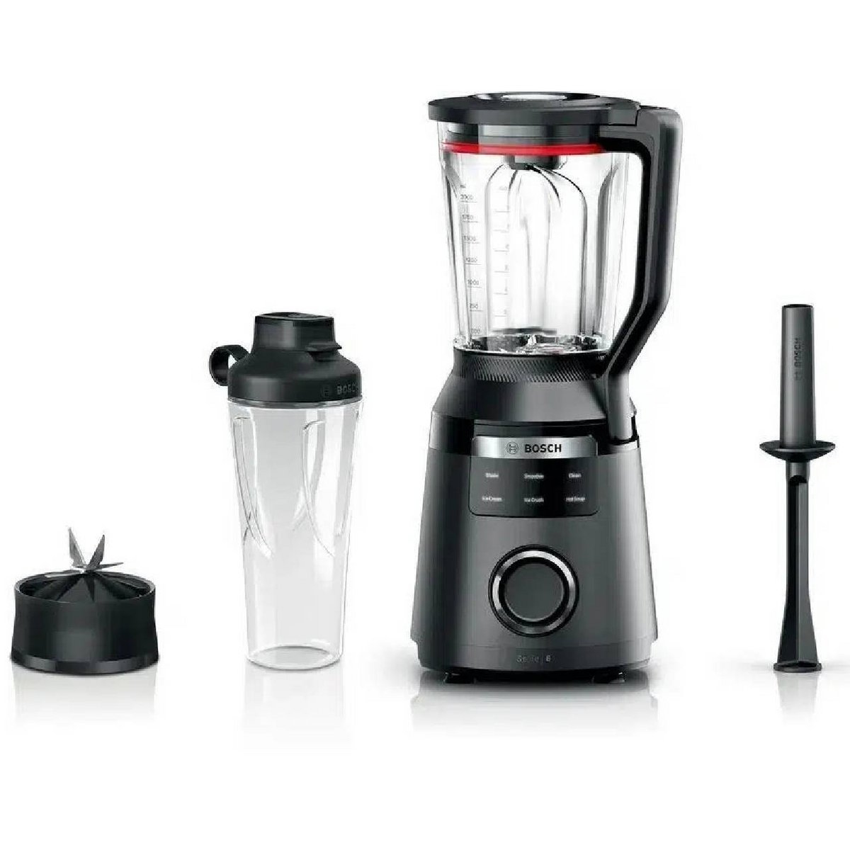 BOSCH Serie 6 MMB6654B VitaPower 1800 W Blender Siyah
