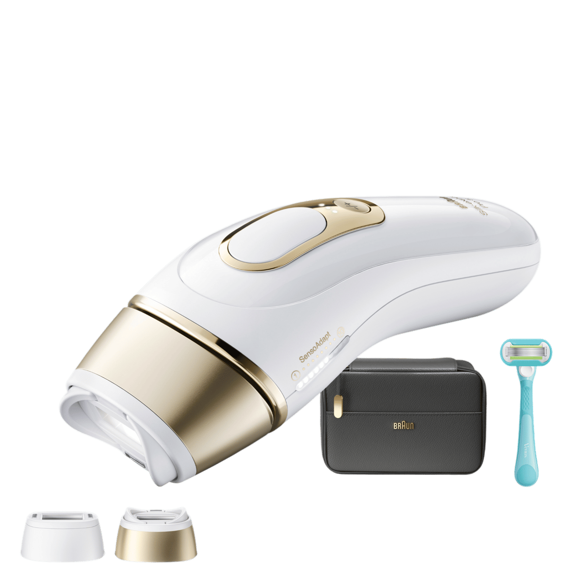 BRAUN PL5251 IPL Silk·Expert 2 Başlıklı Evde Lazerle Tüy Alma Lazer Epilasyon Cihazı, Venüs Tıraş Makinesi, Çanta