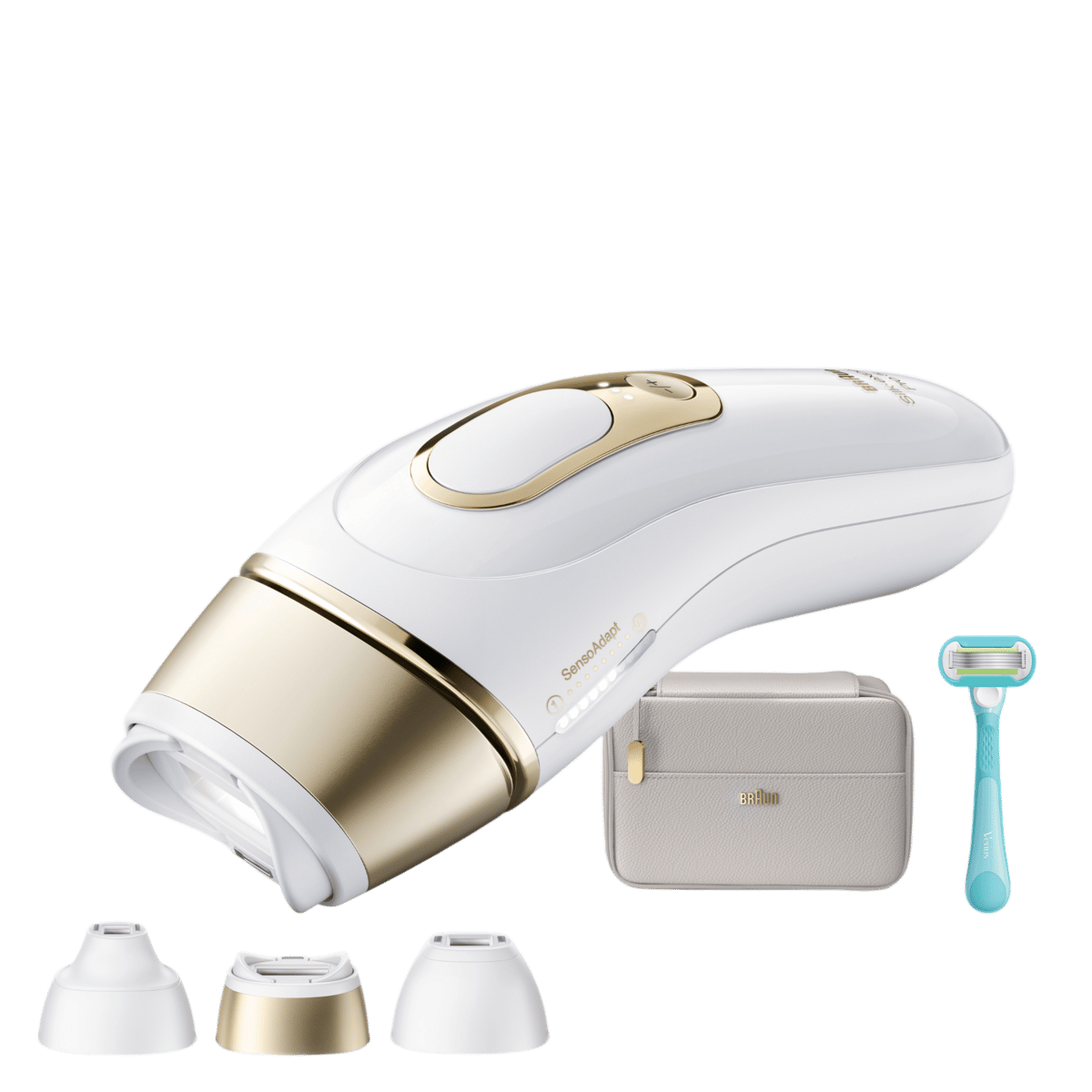 BRAUN PL5351 IPL Silk·Expert 3 Başlıklı Evde Lazerle Tüy Alma Çanta Venus Tıraş Makinesi