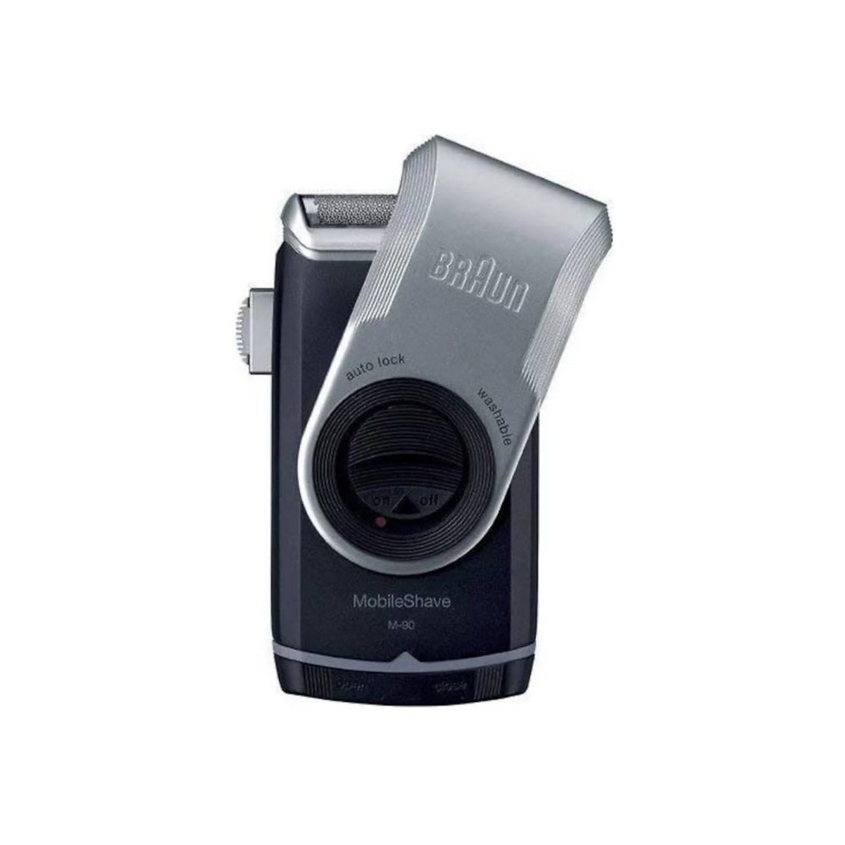 BRAUN PocketGo M-90 Pilli Seyahat Tıraş Makinesi Gri