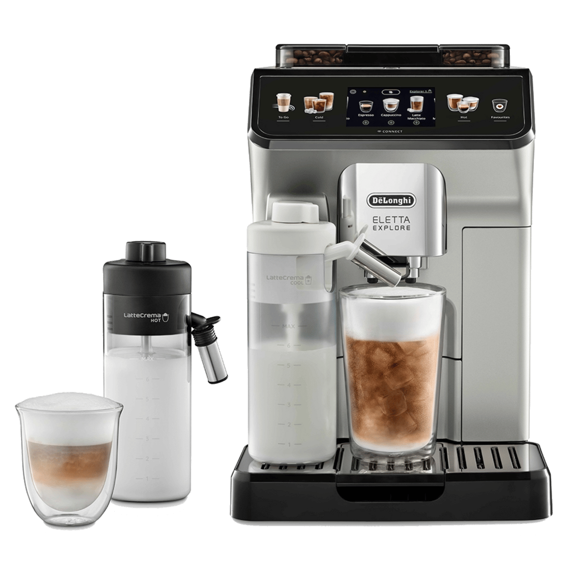 DELONGHI Ecam450.65S Eletta Otomatik Kahve Makinesi Gümüş