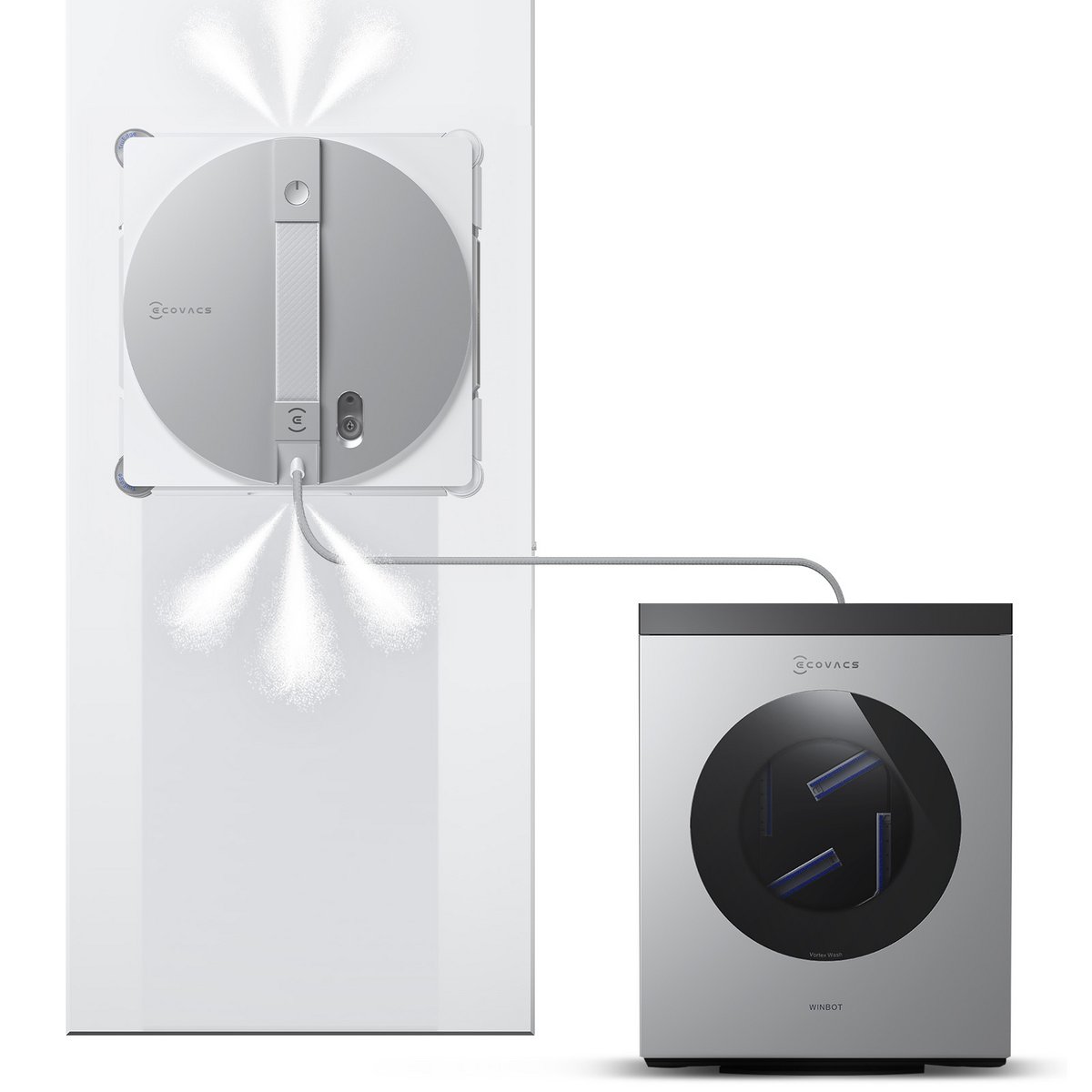ECOVACS Winbot W3 Cam Temizleme Robotu
