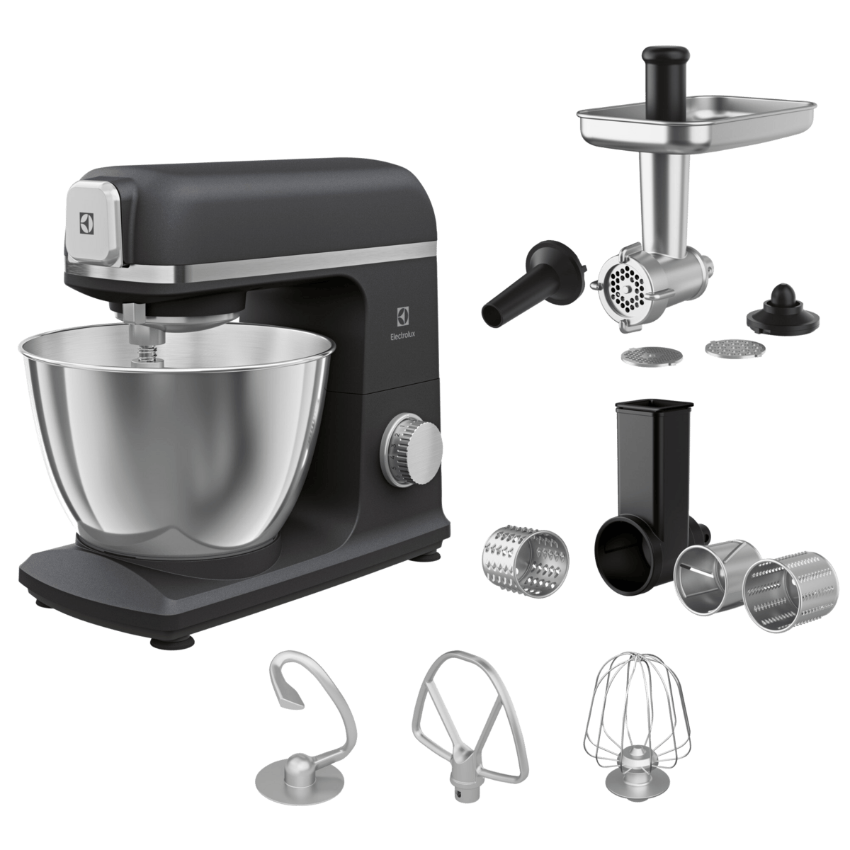 ELECTROLUX E5KM1-6GBP 1200W Mutfak Şefi Siyah İnci