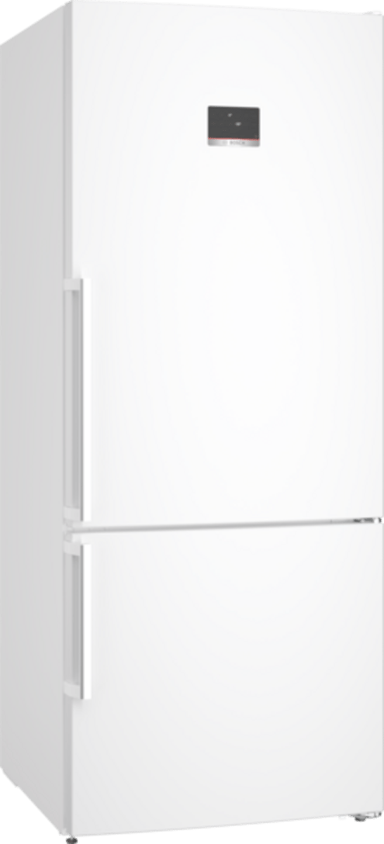 Bosch Serie 6 Alttan Donduruculu Buzdolabı 186 x 75 cm Beyaz, Total No Frost KGN76CWE0N