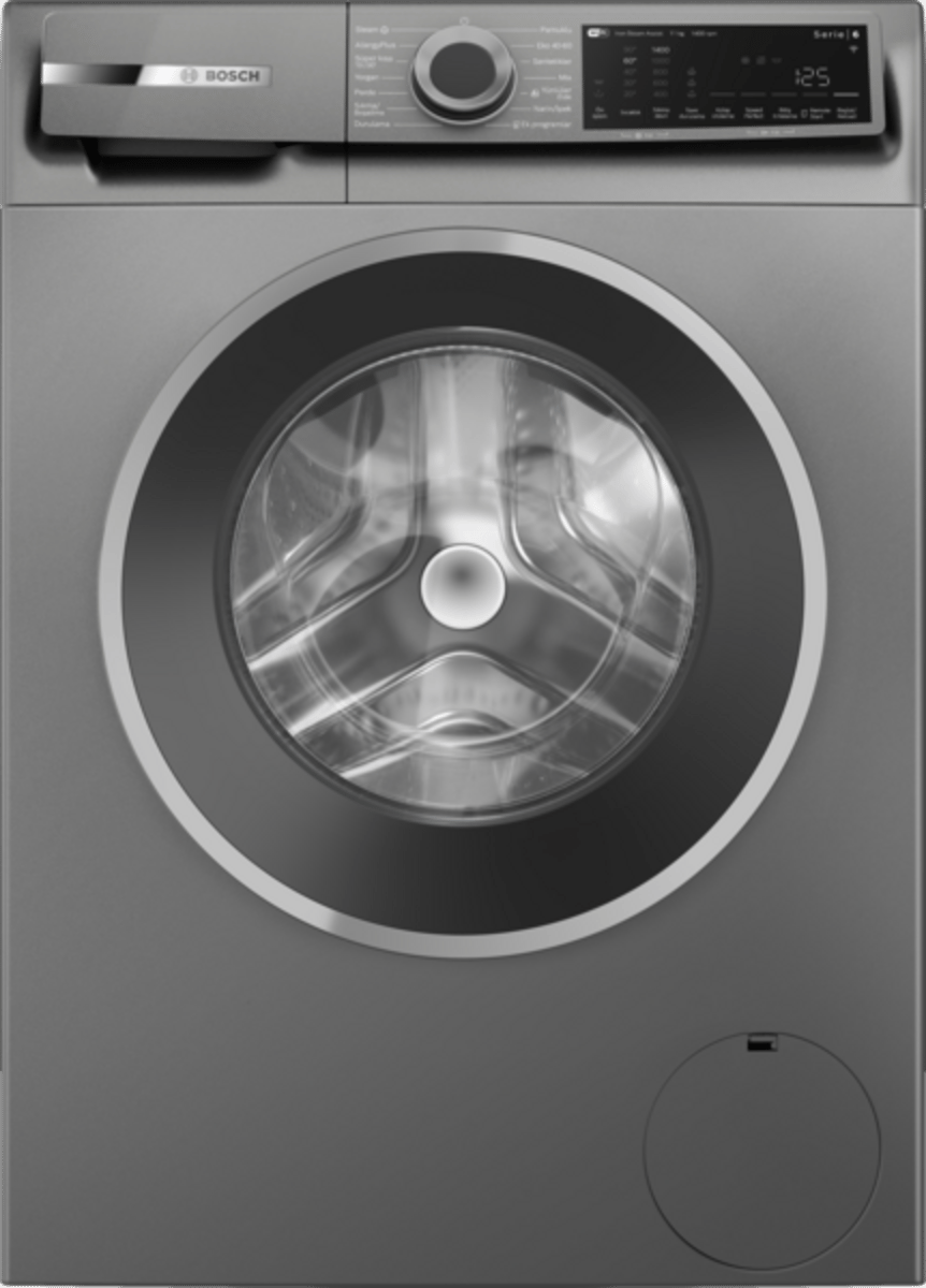 Bosch Serie 6 Çamaşır Makinesi 11 kg maks. 1400 dev./dak., Antrasit WGK264ZRTR
