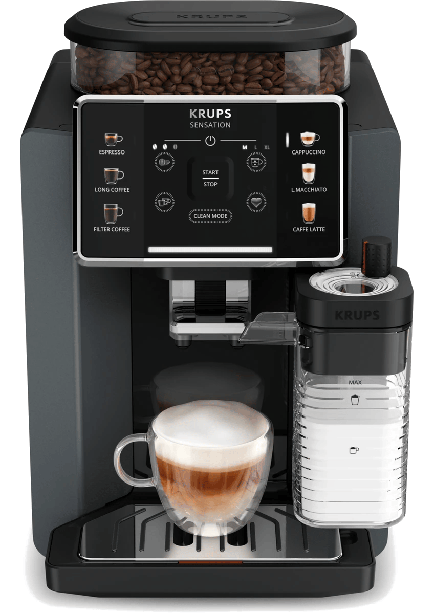 KRUPS Sensation Milk Bullet M90 Tam Otomatik Kahve Makinesi
