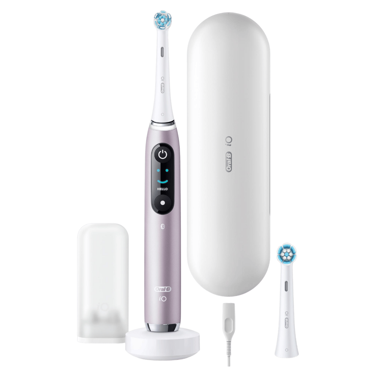 ORAL B iO 9 Serisi Şarjlı Diş Fırçası Pembe + Seyahat Kabı