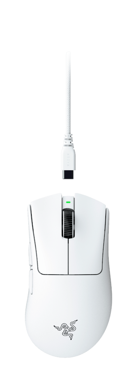 RAZER Deathadder V4 Pro Kablosuz Mouse Beyaz