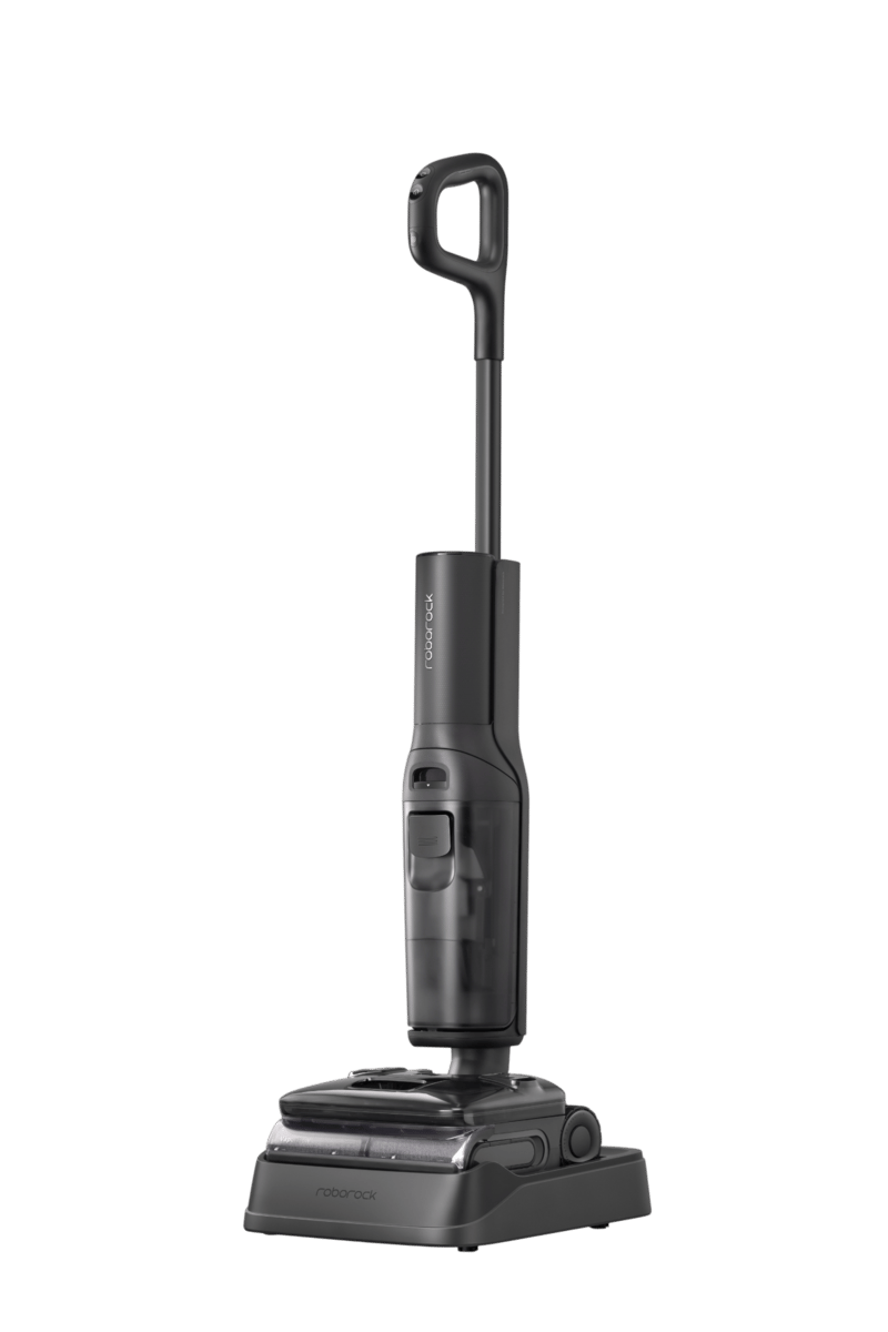 ROBOROCK F25 Steam Islak Kuru Şarjlı Dikey Süpürge Siyah